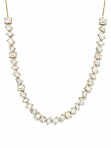 Multi Shape Diamond Necklace