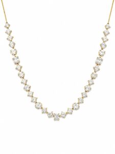 Graduated Diamond Riviera Necklace