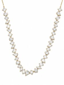 Mixed Cut Diamond Necklace