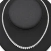 Graduated Diamond Tennis Necklace