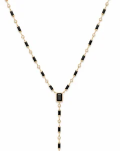 Gemstone Y Necklace