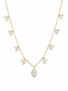 Marquise Lab-Grown Diamond Necklace