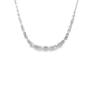 Multi Shape Diamond Necklace