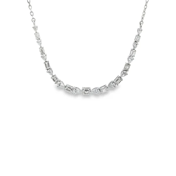 Multi Shape Diamond Necklace