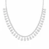Multi Shape Fringe Necklace