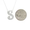 Diamond Initial S Necklace