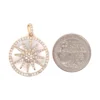 Sunburst Mother of Pearl Pendant