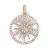 Sunburst Mother of Pearl Pendant