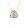 Triangle Diamond Pendant Necklace