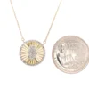 Diamond Hamsa Medallion Necklace