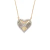 Diamond Heart Pendant Necklace