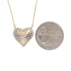 Diamond Heart Pendant Necklace