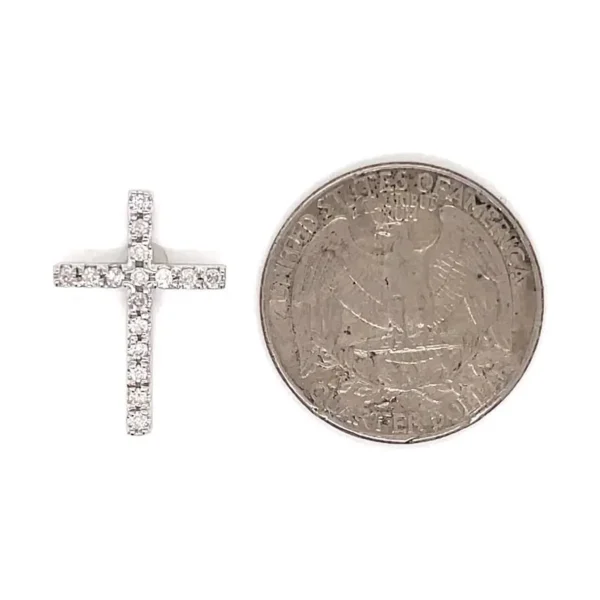 Diamond Cross Pendant Necklace