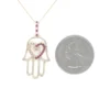 Hamsa Hand Pendant Necklace