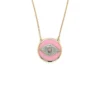 Enamel Evil Eye Necklace