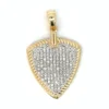 Shield Diamond Pendant Necklace