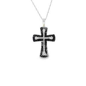 Diamond Cross Pendant Necklace