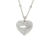 Diamond Heart Pendant Necklace