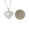 Diamond Heart Pendant Necklace