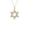 Star Diamond Pendant Necklace