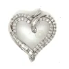 Heart Diamond Pendant Necklace