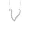 Script Initial Diamond Necklace