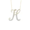 Diamond Initial B Necklace