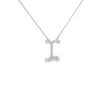 Diamond Initial Pendant Necklace