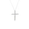 Diamond Cross Pendant Necklace