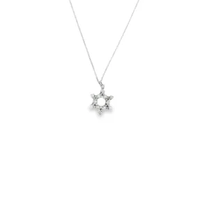 Star Diamond Pendant Necklace