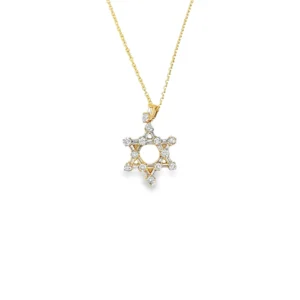 Star Diamond Pendant Necklace