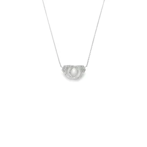 Diamond Interlocking Pendant Necklace