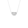 Diamond Interlocking Pendant Necklace