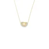 Diamond Cluster Pendant Necklace