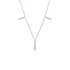Diamond Bar Station Necklace