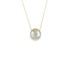 Sunburst Diamond Pendant Necklace