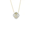 Clover Cross Diamond Necklace