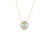 Clover Diamond Pendant Necklace
