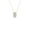 Diamond Hamsa Pendant Necklace