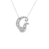 Diamond Initial Pendant Necklace