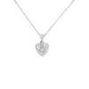 Heart Diamond Pendant Necklace