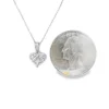 Heart Diamond Pendant Necklace