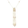 Diamond Tassel Drop Necklace