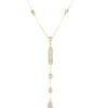 Diamond Y Drop Necklace