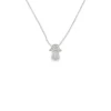 Hamsa Diamond Pendant Necklace
