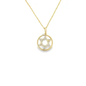 Star Diamond Pendant Necklace