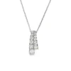 Diamond Drop Pendant Necklace