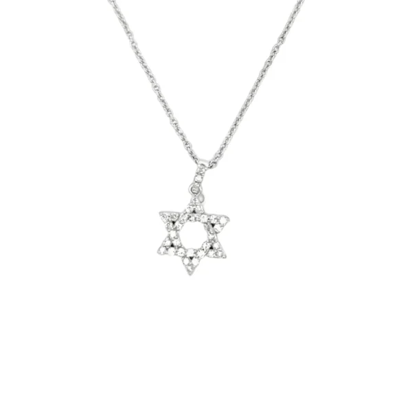 Star Diamond Pendant Necklace