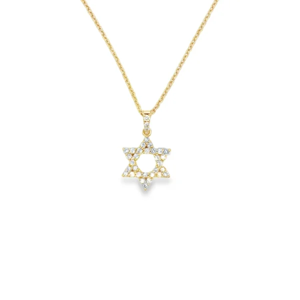 Diamond Star Pendant Necklace
