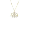 Diamond Evil Eye Pendant